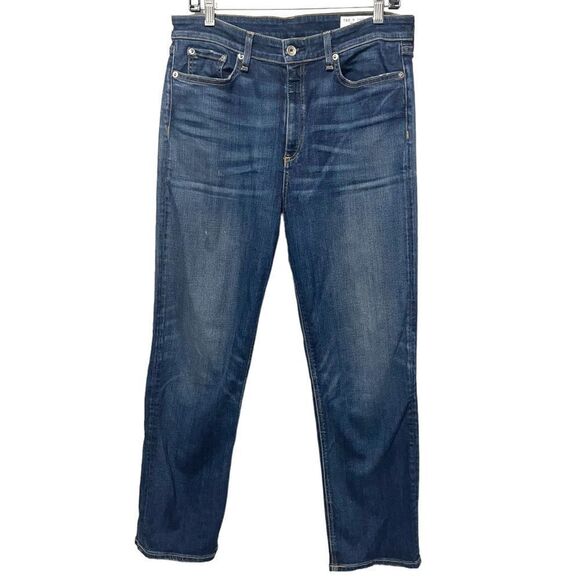 RAG & BONE Nina High Rise Ankle Straight Leg Jeans 31 - Picture 2 of 10